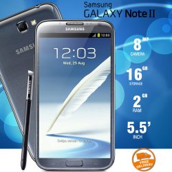 Samsung Galaxy Note II N7100R, Gray